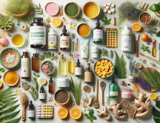 DALL·E-2024-05-20-21.15.31-A-vibrant-and-engaging-image-featuring-a-variety-of-natural-health-and-wellness-products-arranged-aesthetically.-Include-items-such-as-organic-turmeri